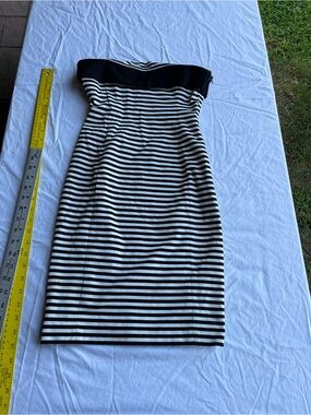 Zara basic summer strapless dress size small